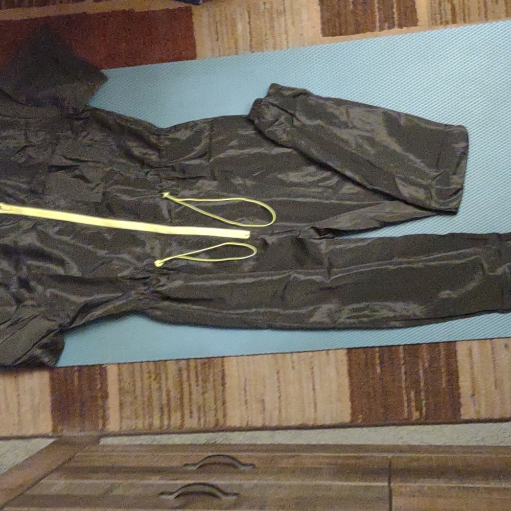 One piece windbreaker jumpsuit